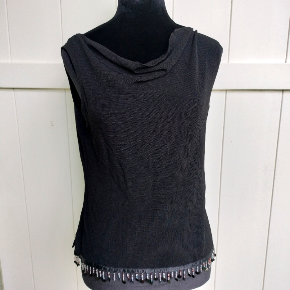 Vintage Beaded Tank Top - Picture 1 of 4